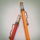 10 Pack Silver Genuine Faultless Pocket Pencil Clips Heavy Duty Grip