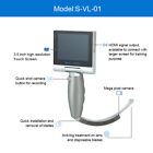 3 5inch Portable Video Laryngoscope With Disposable Blades  mac1 2 3 4 d-blade 