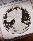 2025-p U s  Marine Corps 250th Anniversary Privy Proof Silver Eagle   Ngc Pf70
