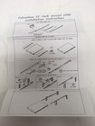 New Chenbro 84h312410-001 1u Rack Chassis Slide Rail Kit