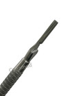Premium Scalpel Handle  3 Round Pattern With Knurled Grip - German Steel  1 Pc 