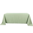 Eucalyptus Sage Green Polyester 90x132  Rectangle Tablecloths Wedding Party