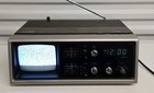 Vintage 1979 Jcpenney Solid State Tv radio alarm Clock 685-1008 Working  