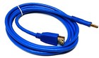 Premium Gold Plated Blue 6ft 6feet Usb 3 0 A Male To Female Extension Cable Cord