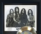 Quit Riot  mental Health  Framed Gold Record Reproduction Signatures