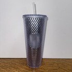 Starbucks 2019 Holiday Silver Bling Studded Tumbler Cold Cup 24oz New Nwt