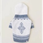 Barefoot Dreams Patchwork Dog Hoodie In Cream Dusk  64 Size Medium