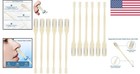 Portable 12pcs Unisex Nose Hair Trimmer Set With Double-sided Blades   Brush