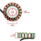 Stator Regulator Rectifier W gasket For Kawasaki Z1000 Zr1000 Zr 1000 2003-2013