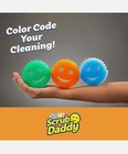 Scrub Daddy 3 Pack- Dish Scrubber   Non-scratch Cleaning Sponges Kitchen