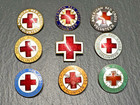 Collection Of 9 Different Wwii  Era American Red Cross Volunteer Pins H631