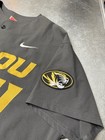 2015 Missouri Tigers  41 Game Worn   Issued Grey Nike Baseball Jersey 50 Mizzou