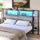 Headboard For King Size Bed With Storage Headboards With Charging Station