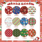 24 Sheets Christmas Scrapbook Paper 12x12 Double Sided Christmas Pattern Paper S