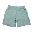 Swannies Golf Shorts Mens 34 Green Blue Stretch Lightweight Celebrate Pars