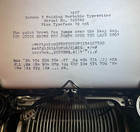 1917 Corona 3 Folding Portable Typewriter  Excellent Condition 