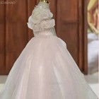 Children Sleeve Princess Tutu Dress Birthday Sweet Cute Party Gown Performance