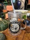 100  Bpa 20 Oz Mason Jar Doubled Wall Acrylic Cup W  Straw Tumbler Mug W Handle