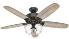 52  Ceiling Fan Led Light Noble Bronze Barnwood Elegant Rustic Rugged Cottage