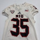 Game Worn Used Jersey Northern Illinois Huskies Niu Football Adidas Size Xl  35
