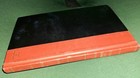 Vintage  D e Ledger Accounting Book W Numbered Pages - Phone Index Too  Hard Cov