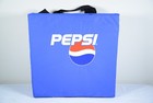 Pepsi Cola Stadium Bleacher Seat Pad Cushion With Compartments Shoulder Strap