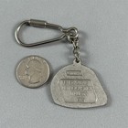 1985 Federazione Motociclistica Italiana Motorcycle Italy Vtg Keychain Key Ring