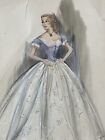 Helen Rose Eleanor Parker Costume Design Sketch Escape From Fort Bravo Vintage