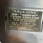 Vtg Aqua Lung Dw Mistral 1 Stage Regulator Cousteau Gagnar Scuba Diving  as Is 