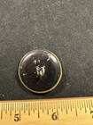 Raised Victorian Vintage Picture Button Antique Floral   Scroll 1 3 Inches