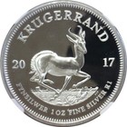 2017 South Africa 50th Anniversary Silver Krugerrand Proof Ngc Pf 70 Ultra Cameo