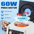 6-tube Lab Centrifuge 4000rpm  Prp Benchtop Machine With Timer   Display