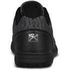 Kr Strikeforce Flyer Mesh Black steel Youth Boys Bowling Shoes 