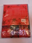 Bardwil Linens Christmas Holiday Red Holly Leaves Tablecloth 60x84  Oblong New 