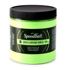 Acrylic Screen Printing Ink  8-ounce  Fluorescent Lime Green