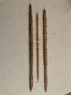 3 Vintage Micronesian Love Courting Sticks     Hand Carved Tribal Art From Chuuk