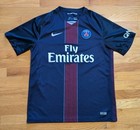 Nike Authentic Paris Saint-germain Psg 2016 Home Football Soccer Jersey Men L