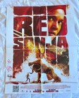 Cast Signed Red Sonja Movie Poster 2025 Sdcc Mutilda Lutz Robert Sheehan Print 1