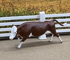 1 32 Running Model Cow Steer 3d Printed For Breyer Horses Etc Stablemate Cattle