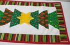 Christmas Table Runner Quilted Handmade Christmas Trees 31 5x18 5 