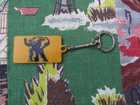 Vintage The Wildlife Preserve Largo  Maryland Keychain W  Name Carol   Elephant