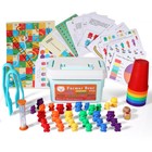 Rainbow Colored Counting Bears With Cups 118pc Sorting Educational Toys For Kids