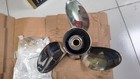 13 5 20p Raker 15 Spline Stainless Boat Propeller For Yamaha And Omc 70-90hp