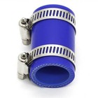 Blue Exhaust Clamps For Yamaha Banshee All Factory  Toomey  Fmf  Dg  Pro Circuit