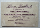 Vtg 1890s Trade Card Henry Maillard Chocolate Cocoa 1893 Columbian Expo Chicago