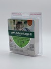 Elanco Advantage Ii Smal Cat Flea Treatment 5-9 Lbs 4 Month Supply Waterproof