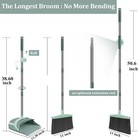 Broom And Dustpan Set For Home  Dust Pan With Long Handle  Broom With Du
