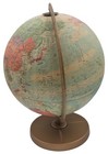 World Nation Series Repogle 12 Inch Diameter Globe Raised Relief Map Vintage
