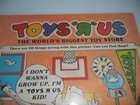 Vintage 1982 Toys R Us Geoffrey Store Magazine Ad Print Poster Retro Promo 1980s