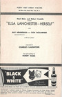  elsa Lanchester Herself  1961 censored By Charles Laughton artwork Hirschfeld